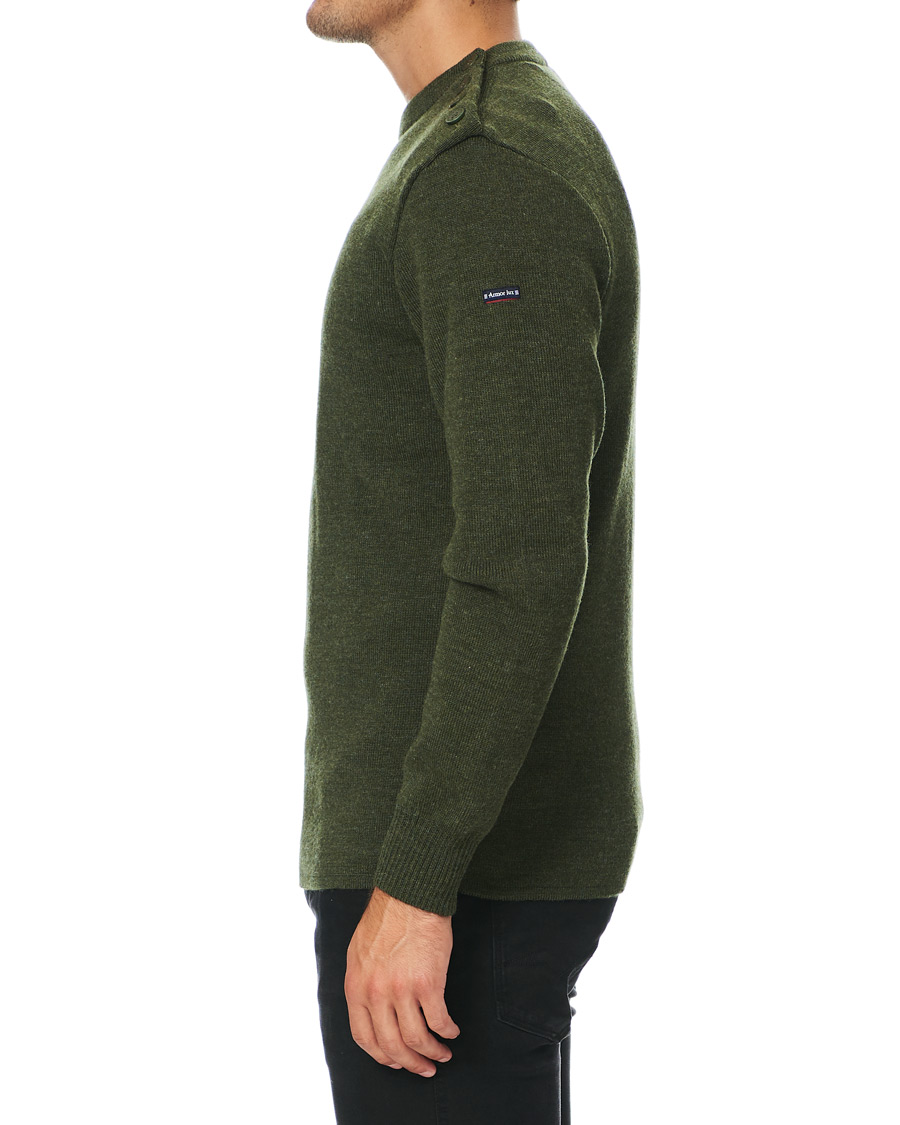 Homme | Pulls Et Tricots | Armor-lux | Fouesnant Classic Sweater Dark Green