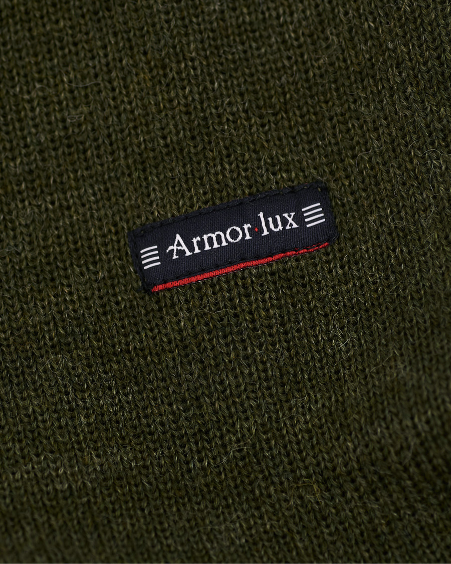 Homme | Pulls Et Tricots | Armor-lux | Fouesnant Classic Sweater Dark Green