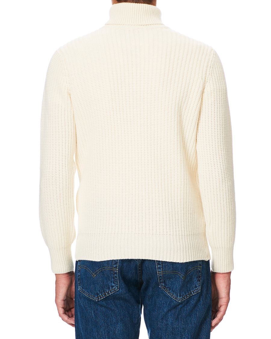 Homme | Pulls Et Tricots | Armor-lux | Soft Cable Turtleneck Sweater Nature