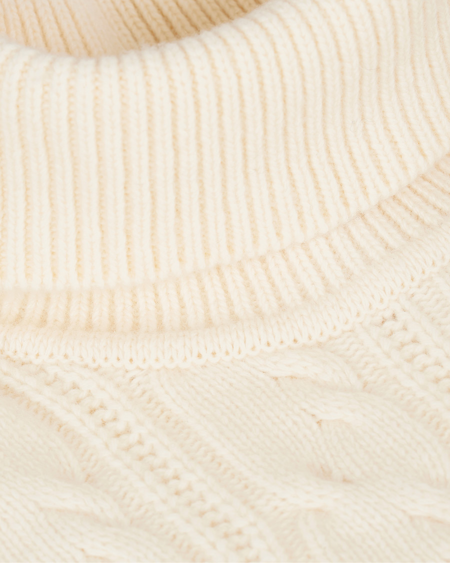 Homme | Pulls Et Tricots | Armor-lux | Soft Cable Turtleneck Sweater Nature