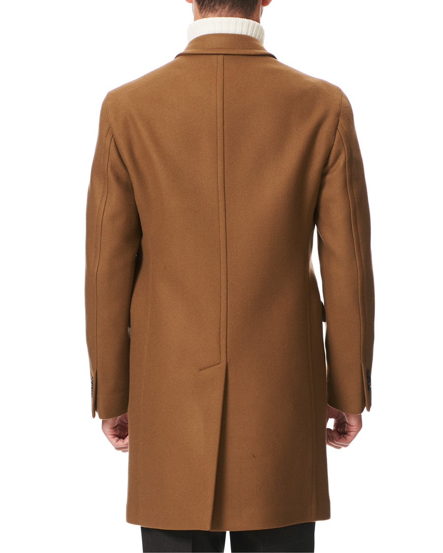 Homme | Manteaux Et Vestes | Boglioli | Double Breasted Wool Coat Brown