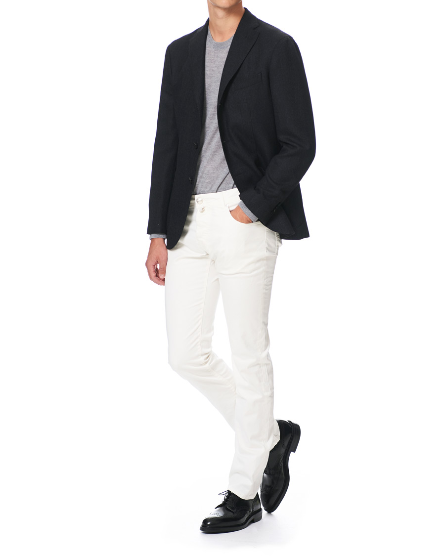 Homme | Blazers | Boglioli | K Jacket Hopsack Blazer Charcoal