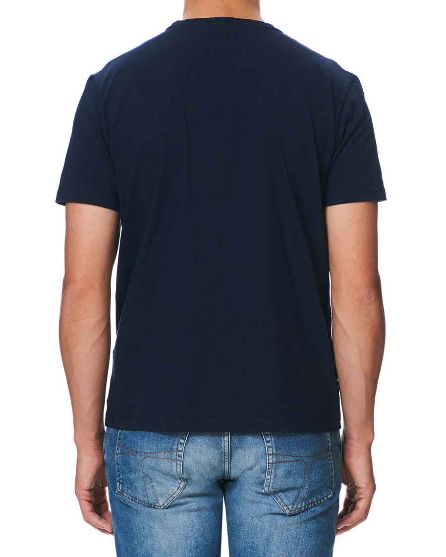 Homme | T-shirts | Etro | Pegasus Logo T-Shirt Navy