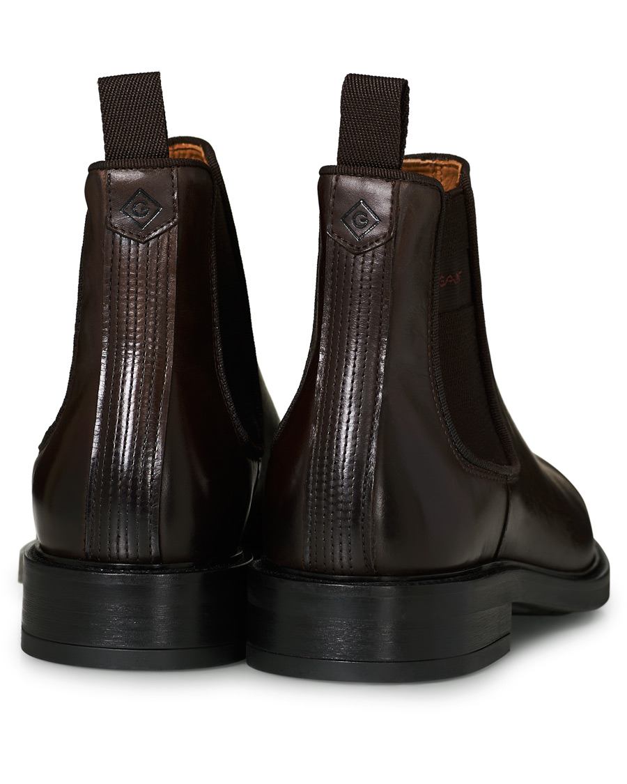 Homme | GANT Flairville Chelsea Boot Dark Brown Calf 40 | GANT | Flairville Chelsea Boot Dark Brown Calf 40