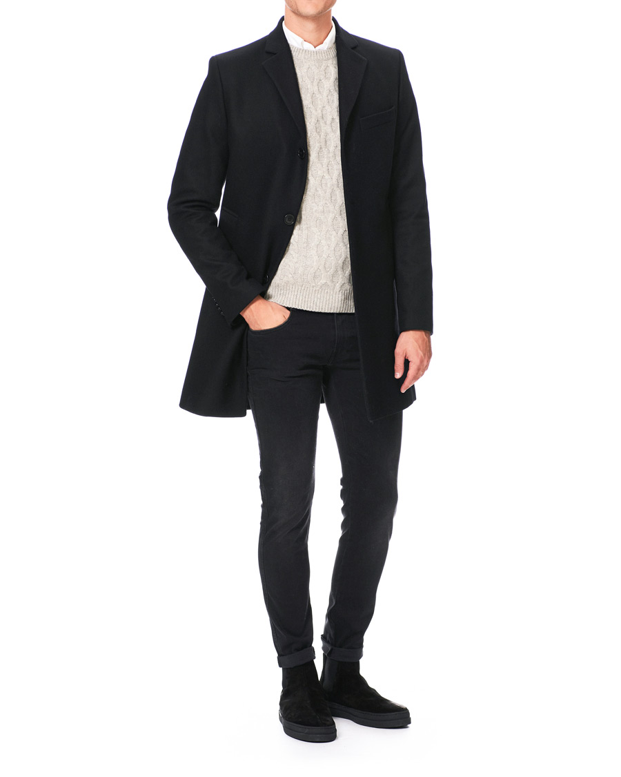 Heren | GANT Cloyd Shearling Chelsea Boot Black Suede | GANT | Cloyd Shearling Chelsea Boot Black Suede