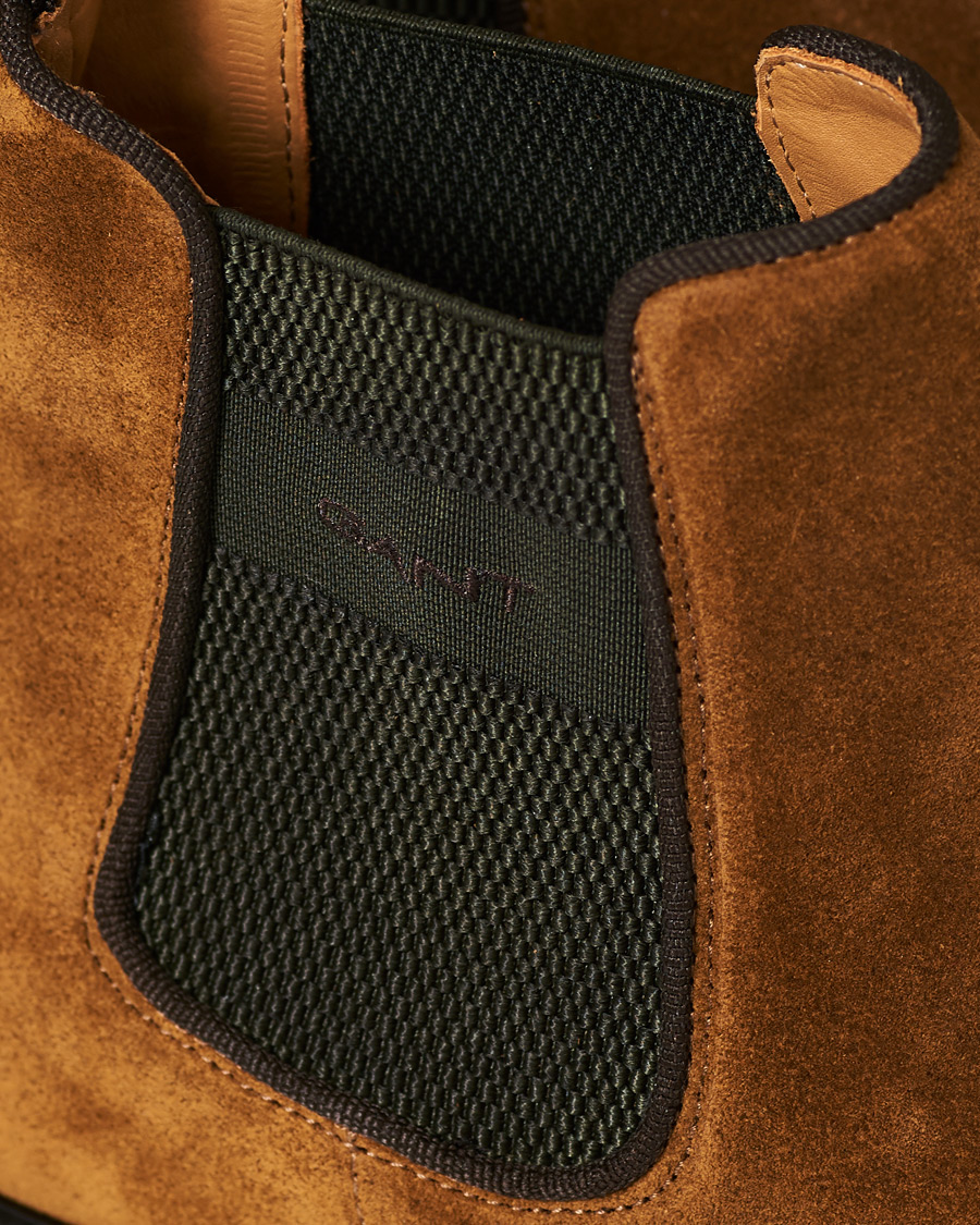 Homme | GANT Flairville Chelsea Boot Tobacco Brown Suede | GANT | Flairville Chelsea Boot Tobacco Brown Suede