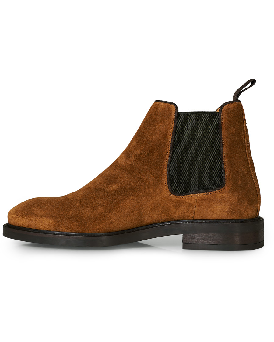 Homme | GANT Flairville Chelsea Boot Tobacco Brown Suede | GANT | Flairville Chelsea Boot Tobacco Brown Suede