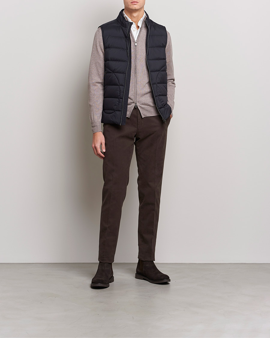 Heren | Jassen | Herno | Nuage Down Vest Navy