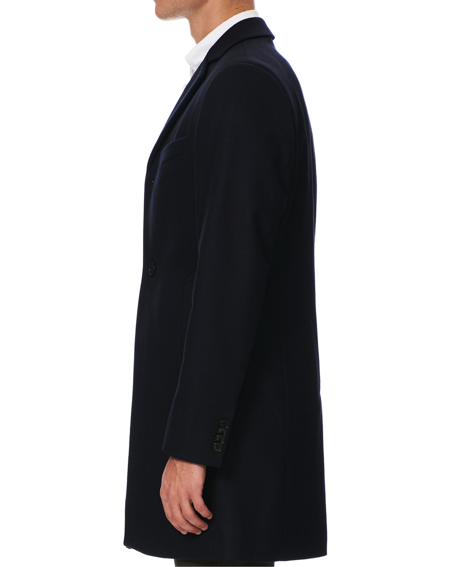 Homme | Manteaux Et Vestes | J.Lindeberg | Wolger Compact Melton Coat Navy
