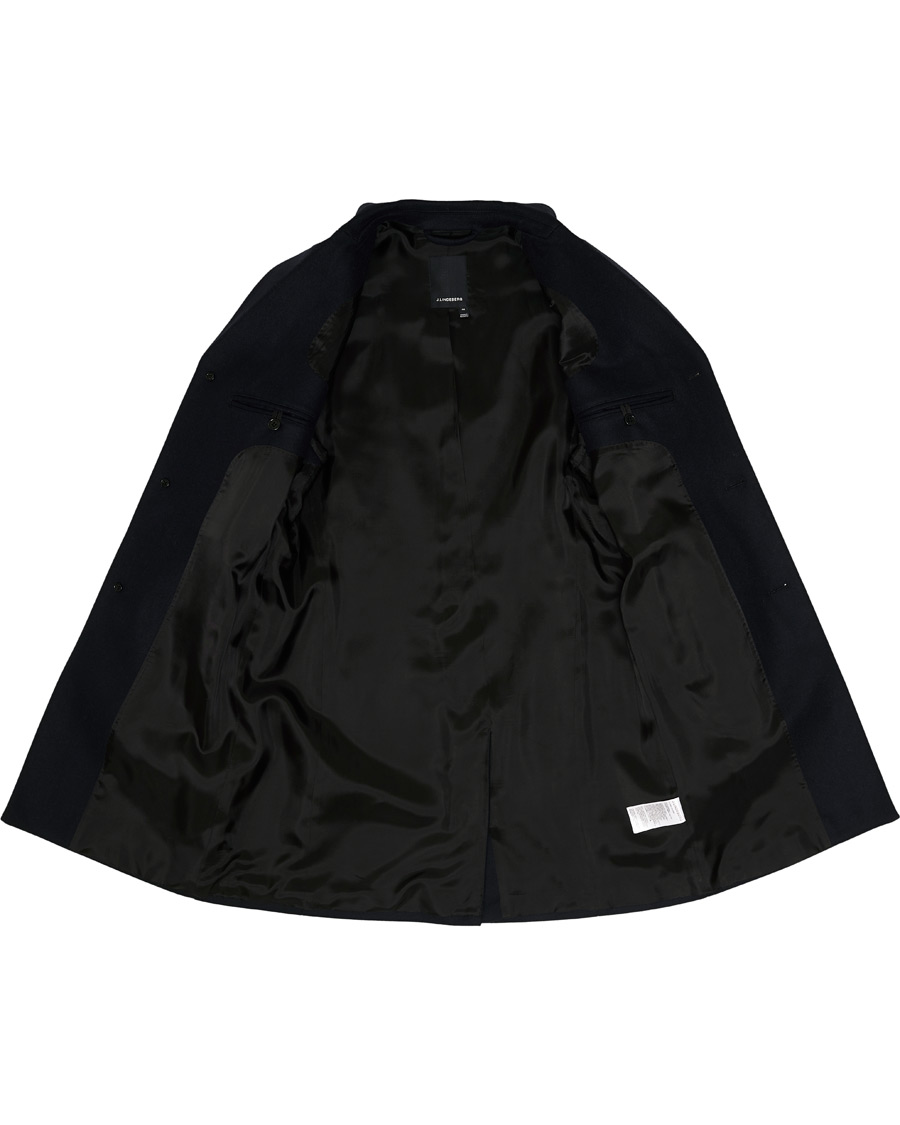 Homme | Manteaux Et Vestes | J.Lindeberg | Wolger Compact Melton Coat Navy
