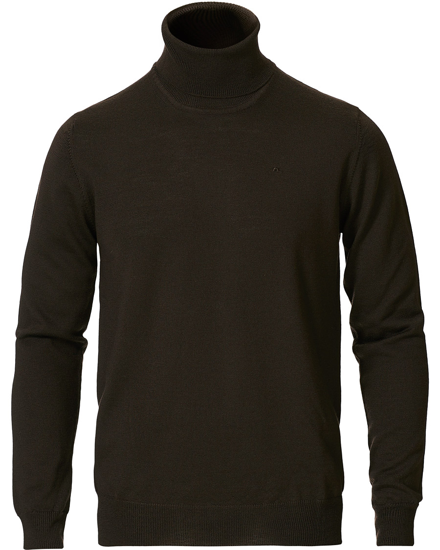 Homme | Pulls Et Tricots | J.Lindeberg | Lyd True Merino Polo Dark Brown
