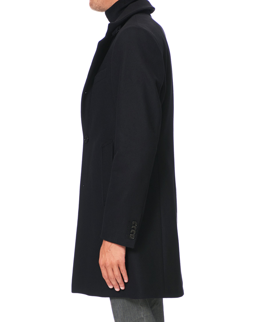 Homme | Manteaux Et Vestes | J.Lindeberg | Holger Compact Melton Coat Black