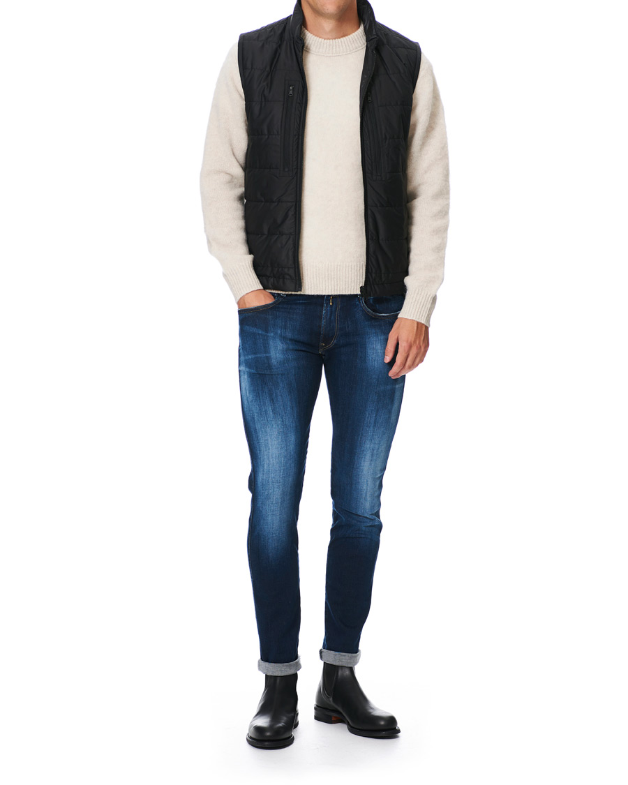 Homme | Manteaux Et Vestes | J.Lindeberg | Kali Wool Stand Up Collar Coat Black