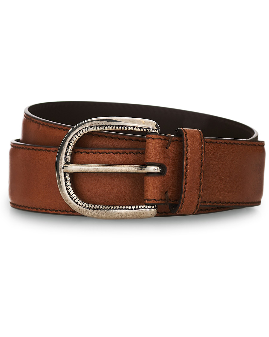 Homme | Brunello Cucinelli Plain Belt Brown Calf | Brunello Cucinelli | Plain Belt Brown Calf