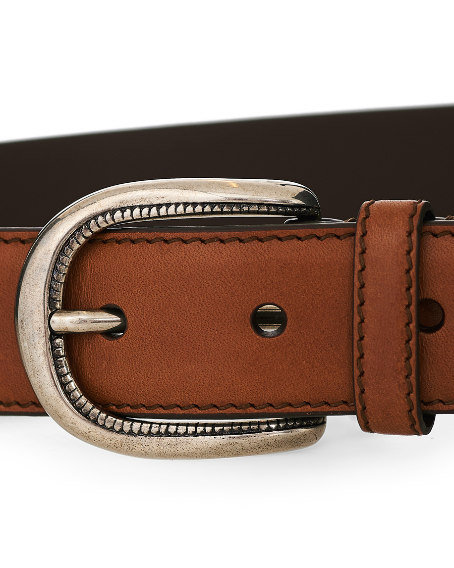 Homme | Brunello Cucinelli Plain Belt Brown Calf | Brunello Cucinelli | Plain Belt Brown Calf