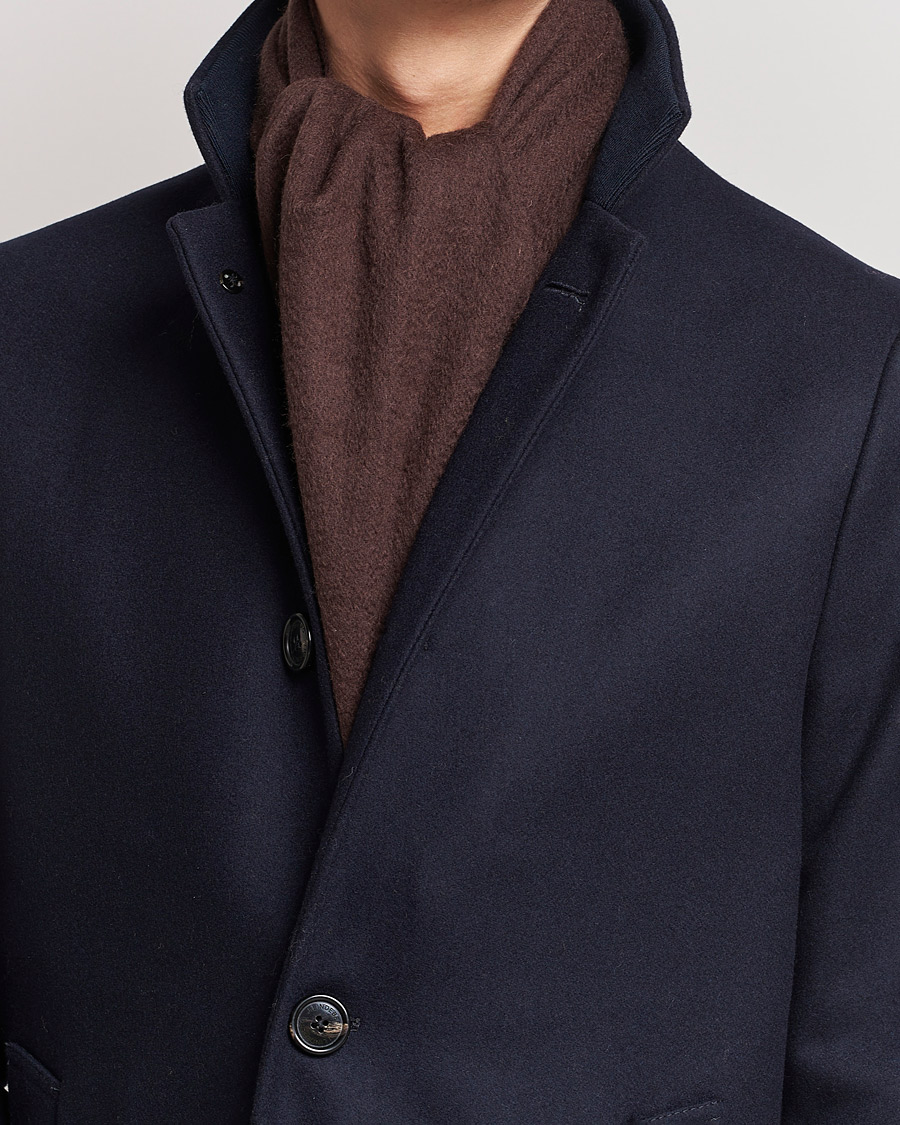 Homme | Amanda Christensen Merino Wool Scarf Brown | Amanda Christensen | Merino Wool Scarf Brown