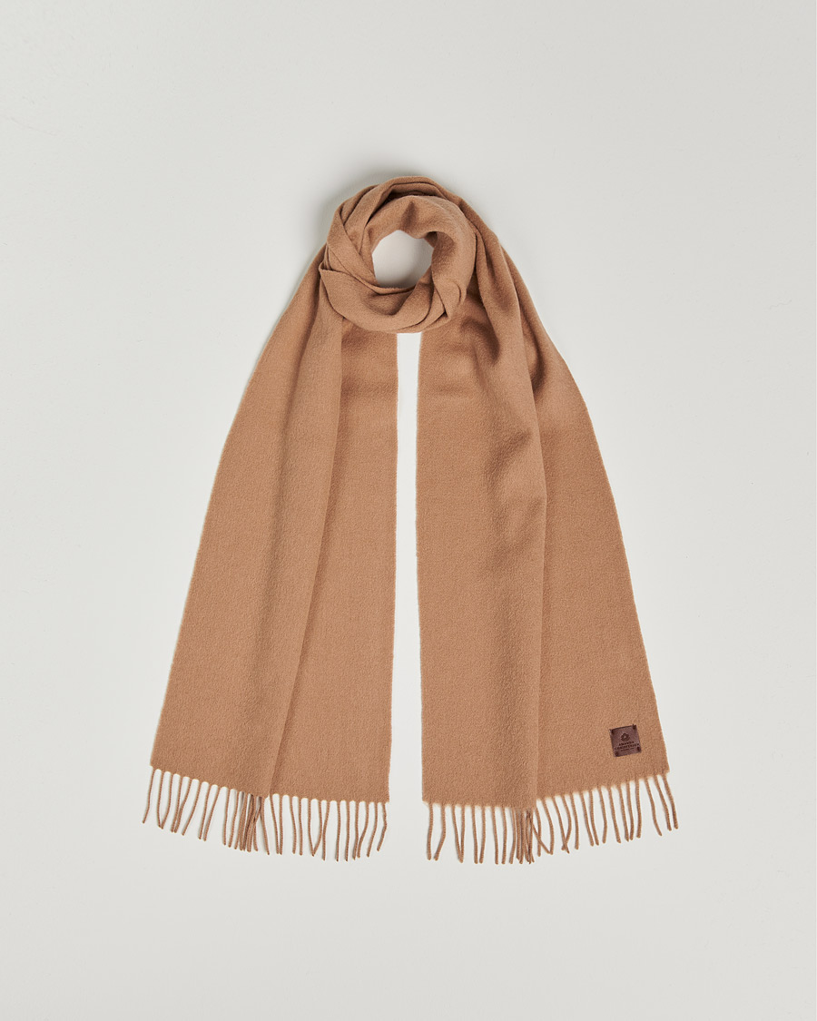 Heren | Amanda Christensen Merino Wool Scarf Camel | Amanda Christensen | Merino Wool Scarf Camel