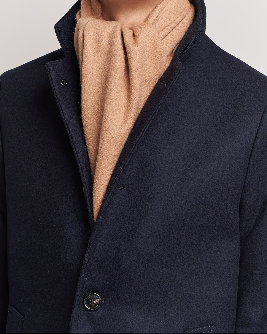 Homme | Amanda Christensen Merino Wool Scarf Camel | Amanda Christensen | Merino Wool Scarf Camel