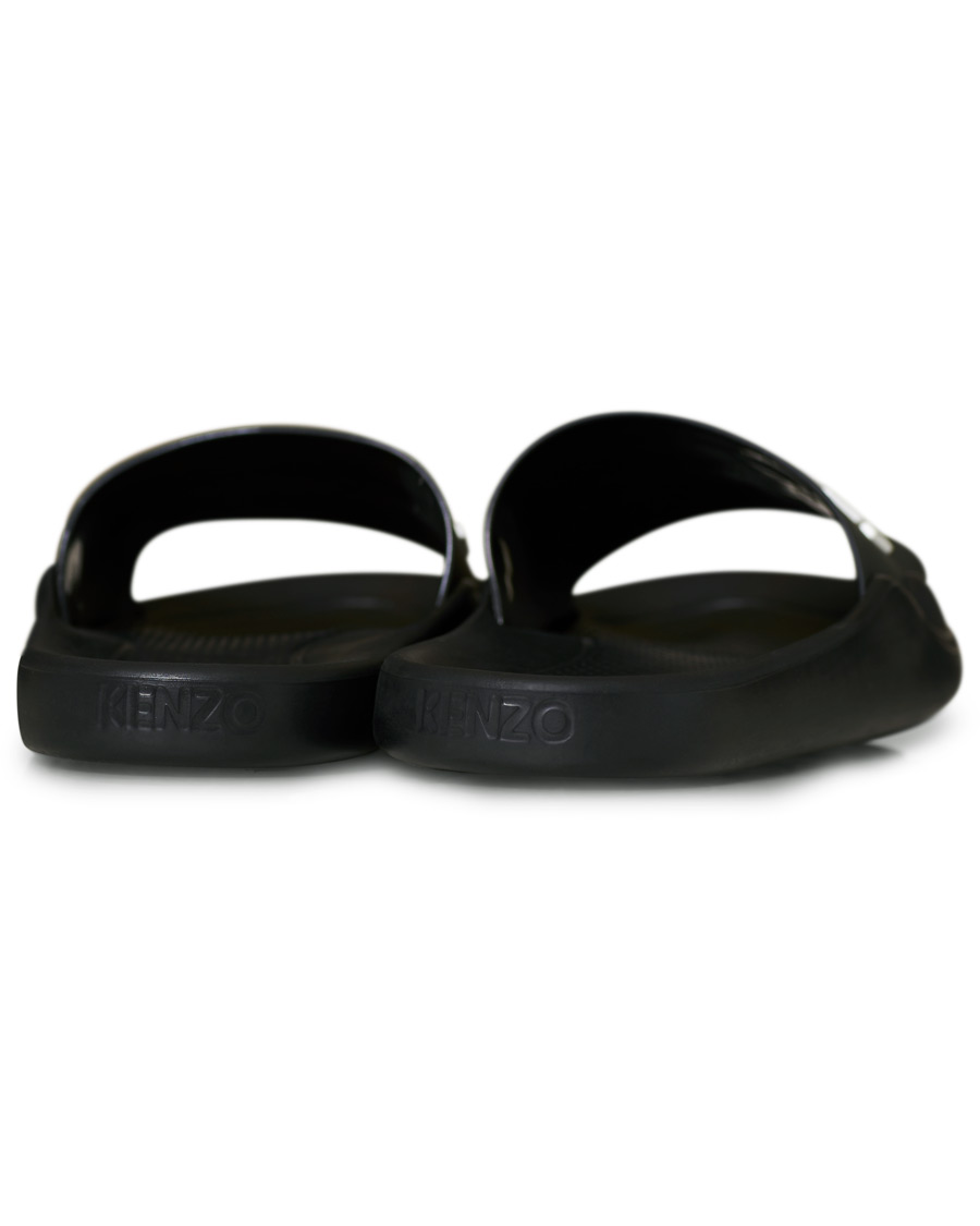 Homme | KENZO Pool Mules Logo Black | KENZO | Pool Mules Logo Black