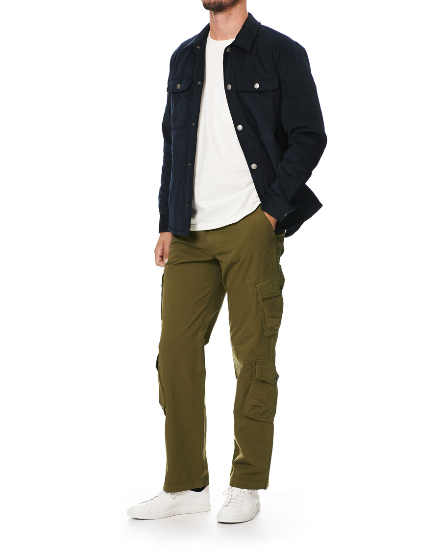 Homme | Pantalons | KENZO | Utilitarian Cargo Trousers Green