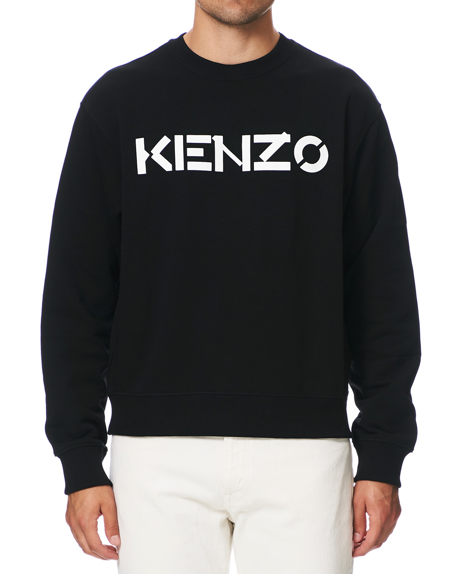 Heren | Truien | KENZO | Logo Crew Neck Sweatshirt Black