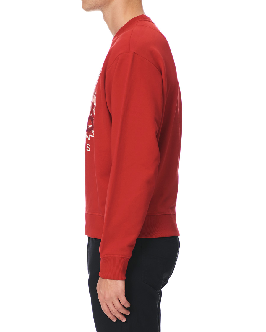 Heren | Truien | KENZO | Icon Tiger Crew Neck Sweatshirt Red