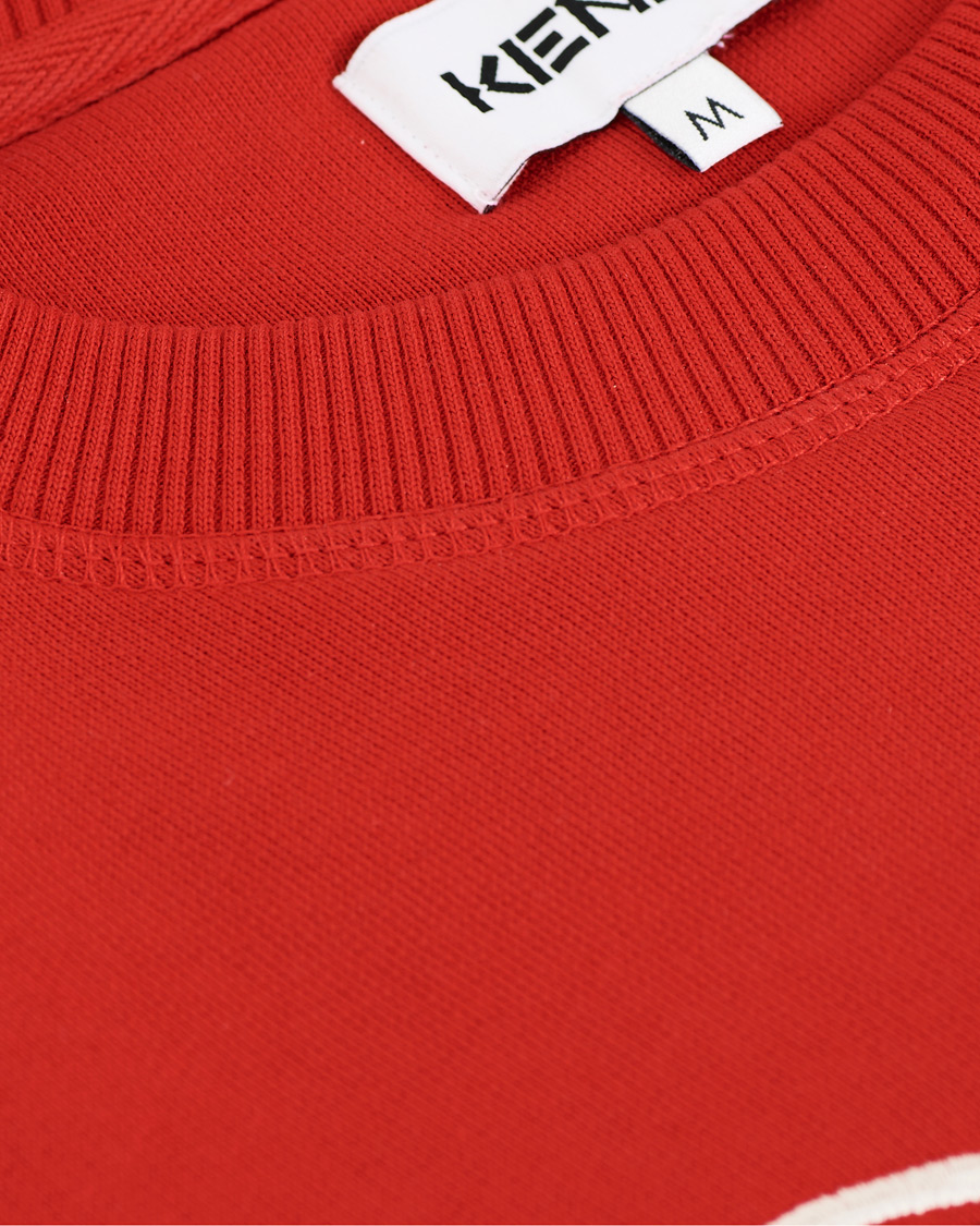 Heren | Truien | KENZO | Icon Tiger Crew Neck Sweatshirt Red