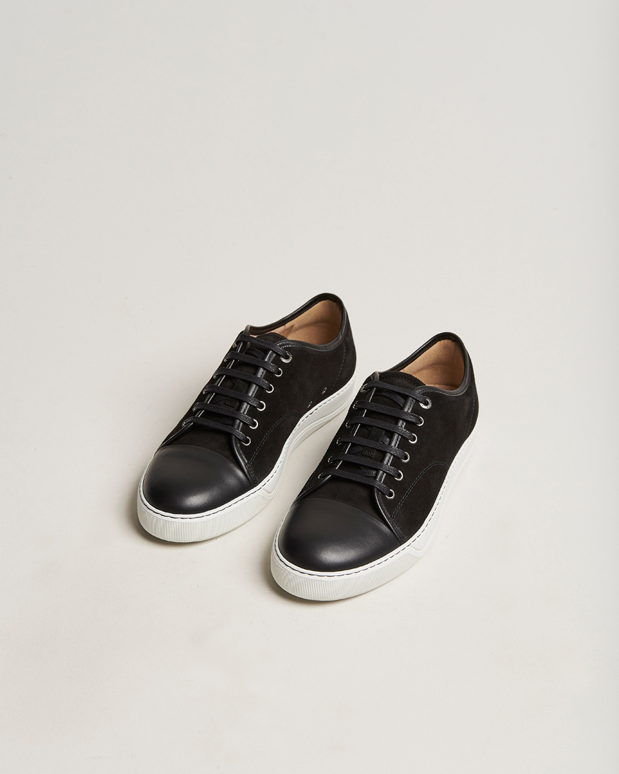 Heren | Sneakers | Lanvin | DBB1 Nappa Cap Toe Sneaker Black