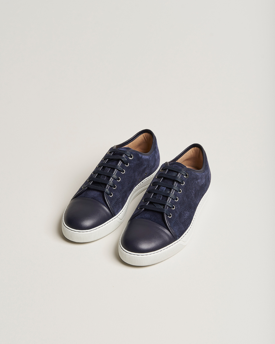 Heren | Sneakers | Lanvin | DBB1 Nappa Cap Toe Sneaker Navy