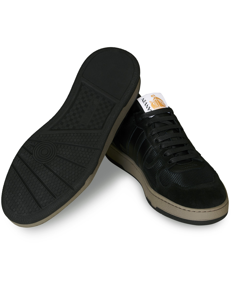Homme | Lanvin Nash Tennis Sneaker Black | Lanvin | Nash Tennis Sneaker Black