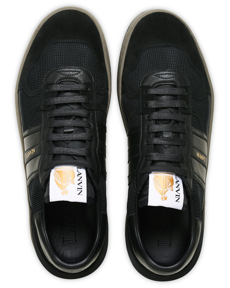 Homme | Lanvin Nash Tennis Sneaker Black | Lanvin | Nash Tennis Sneaker Black