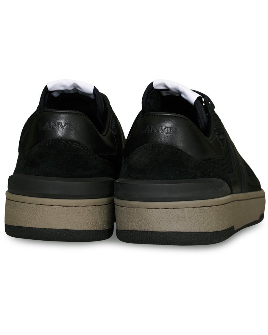 Homme | Lanvin Nash Tennis Sneaker Black | Lanvin | Nash Tennis Sneaker Black