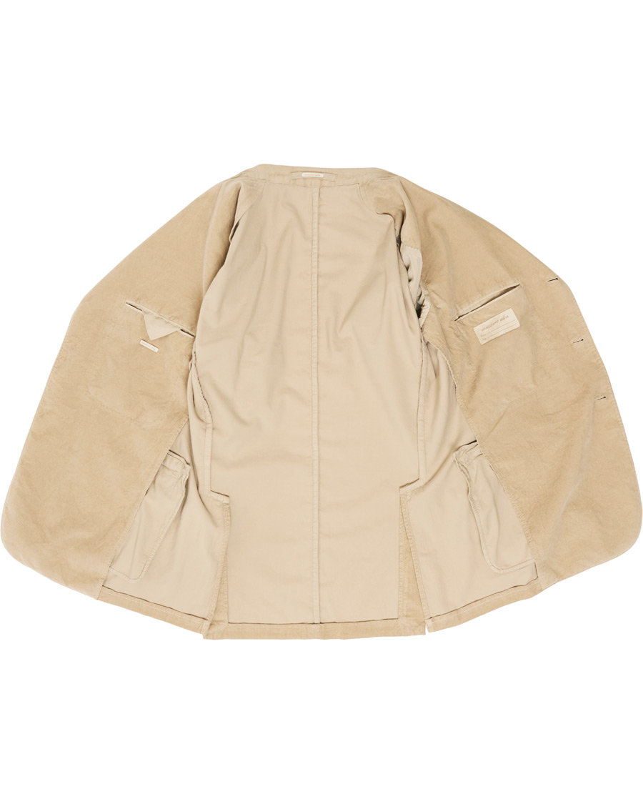 Homme | Costumes | Massimo Alba | Sloop Cotton Corduroy Suit Sand
