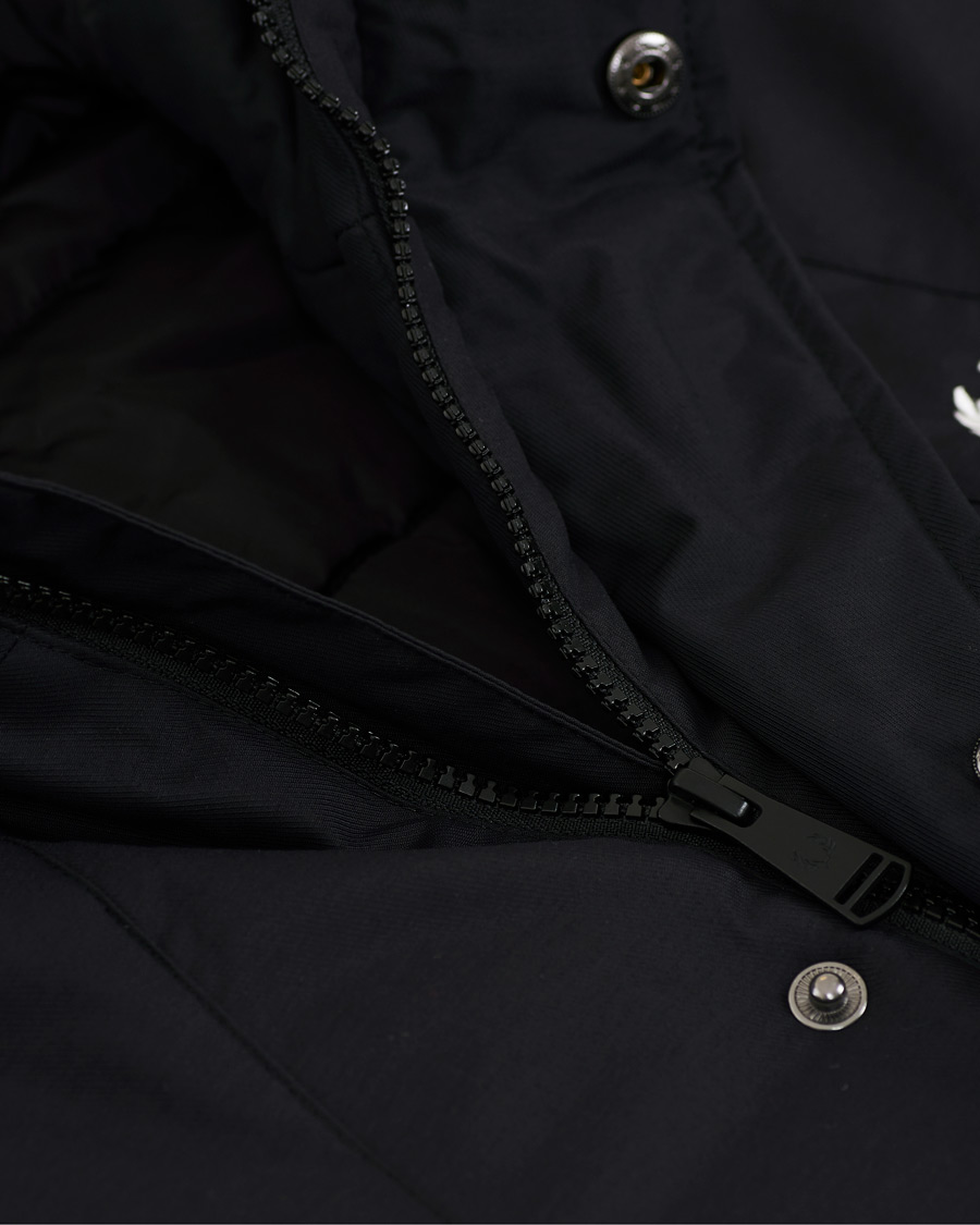 Homme | Manteaux Et Vestes | Fred Perry | Padded Zip Parka Black