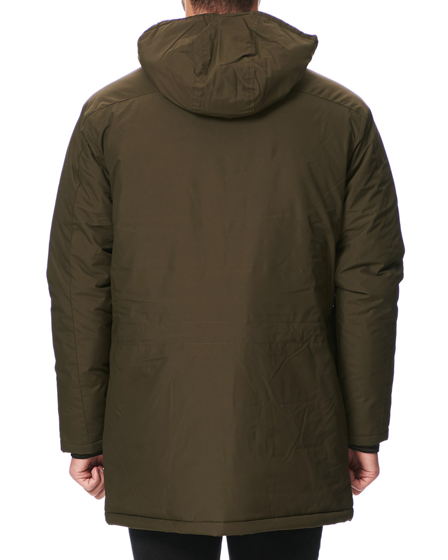 Homme | Manteaux Et Vestes | Fred Perry | Padded Zip Parka Green