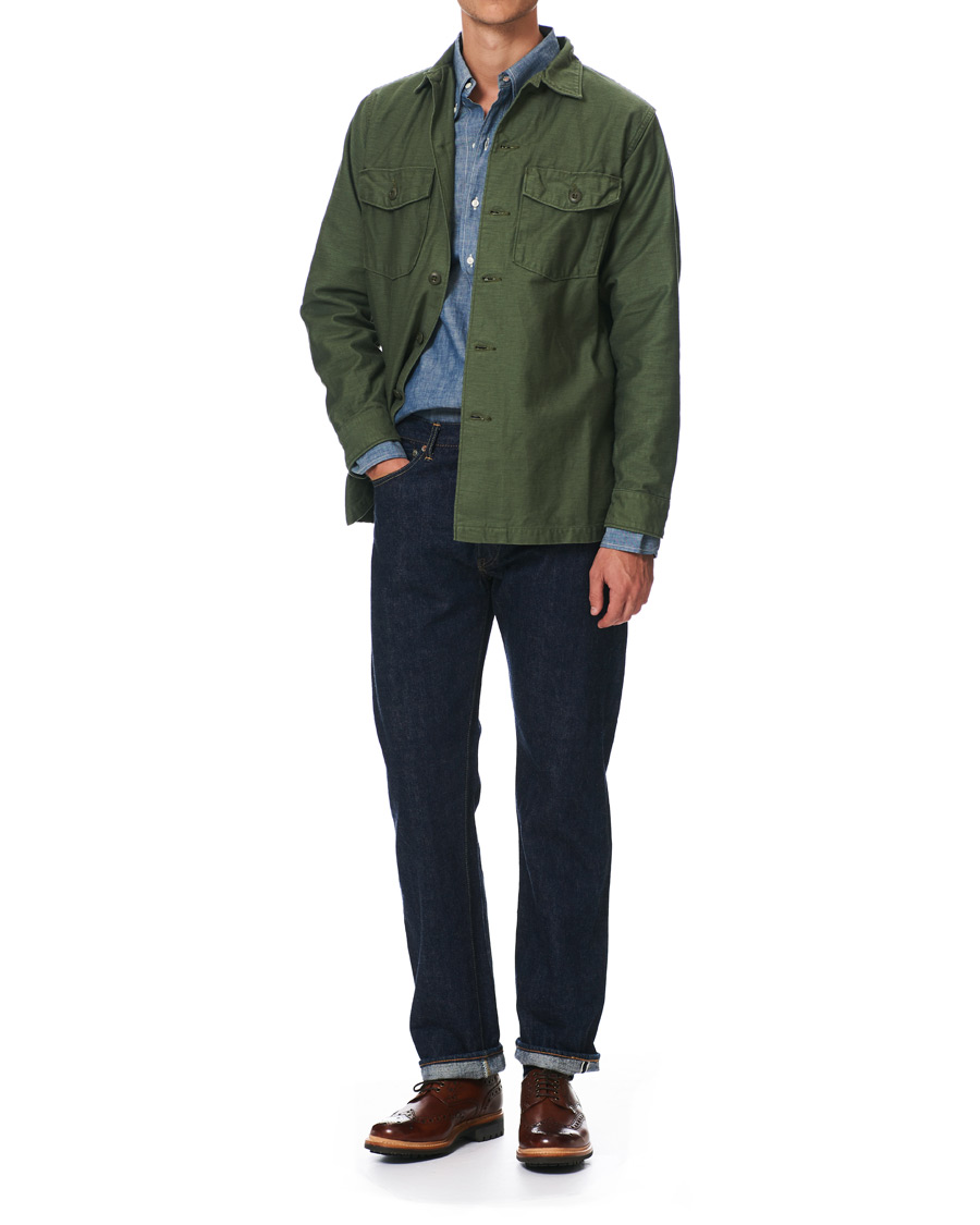 Homme | Jeans | orSlow | Straight Fit 105 Selvedge Jeans One Wash