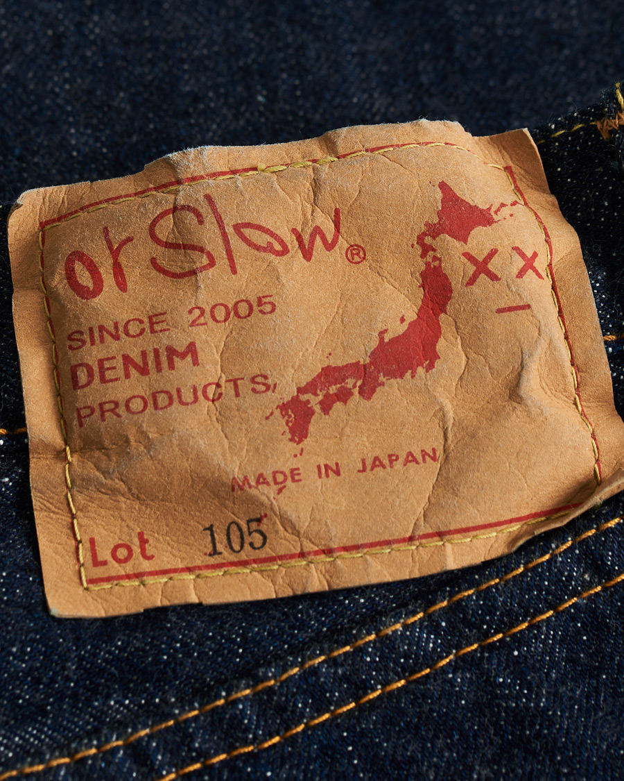 Homme | Jeans | orSlow | Straight Fit 105 Selvedge Jeans One Wash