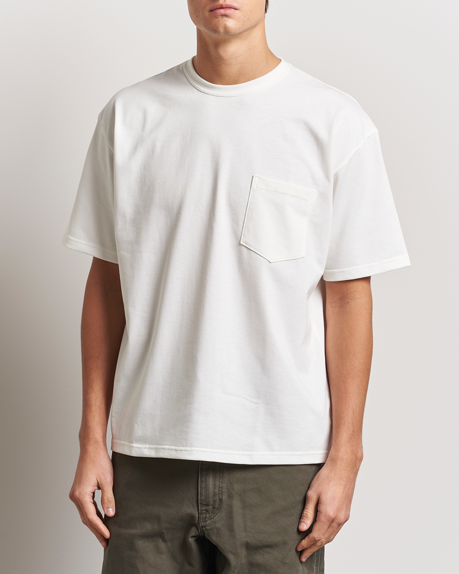 Heren | T-shirts | orSlow | Pocket T-Shirt White