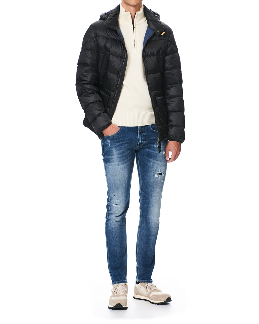 Heren | Jassen | Parajumpers | Greg High Gloss Down Hooded Jacket Black