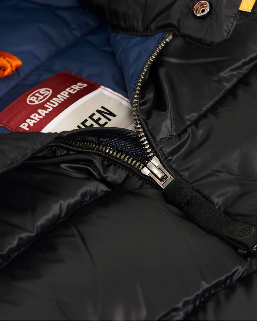 Heren | Jassen | Parajumpers | Greg High Gloss Down Hooded Jacket Black