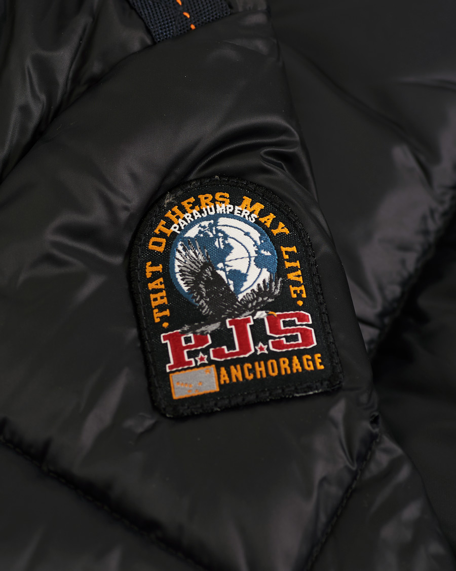 Heren | Jassen | Parajumpers | Greg High Gloss Down Hooded Jacket Black