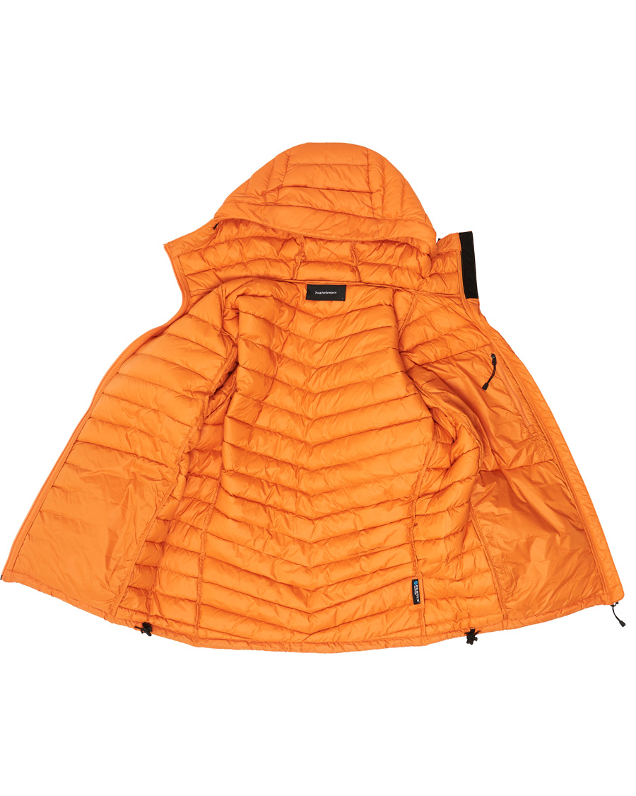 Heren | Jassen | Peak Performance | Frost Liner Down Hooded Jacket Blaze Tundra