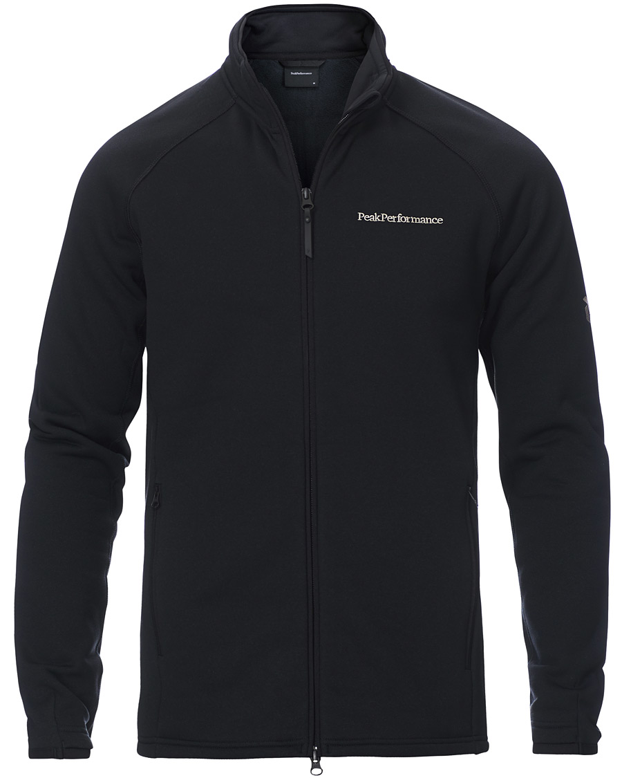Homme | Pulls Et Tricots | Peak Performance | Chill Full Zip Jacket Black