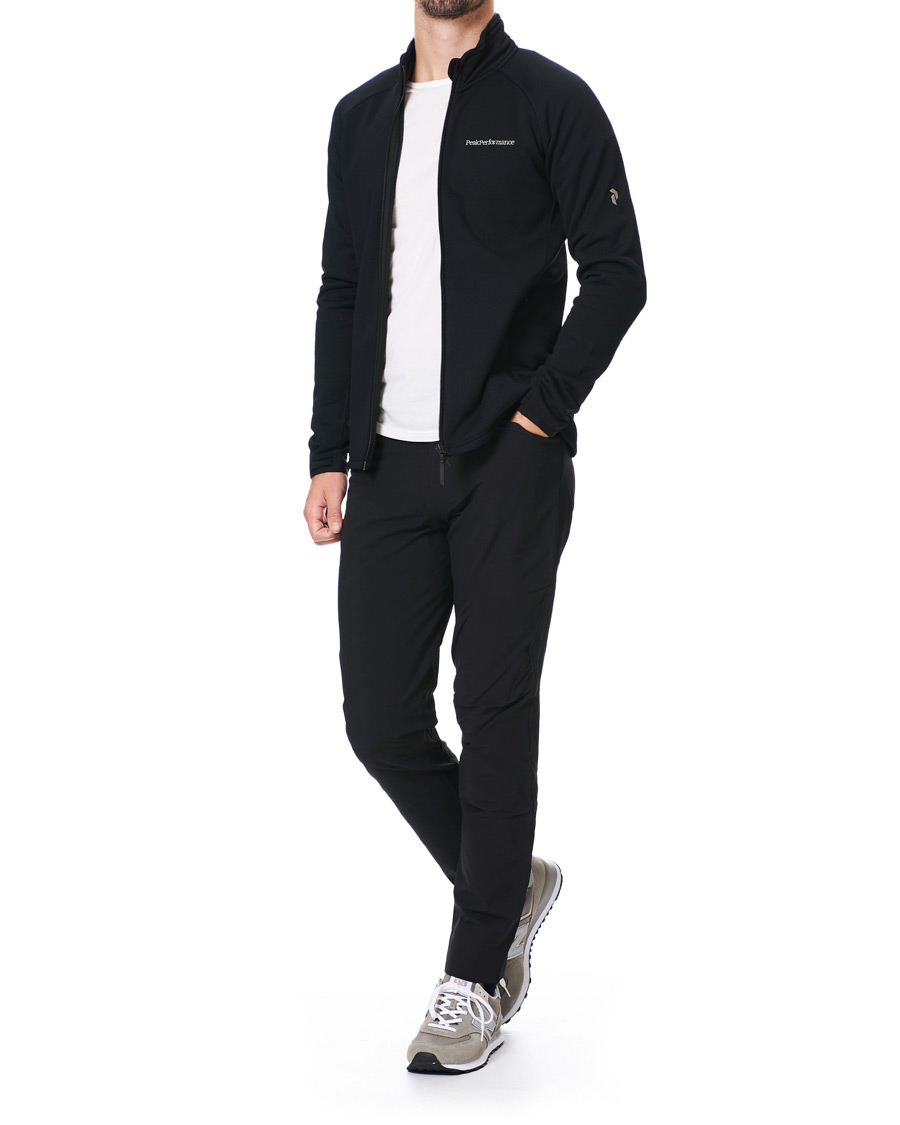 Homme | Pulls Et Tricots | Peak Performance | Chill Full Zip Jacket Black