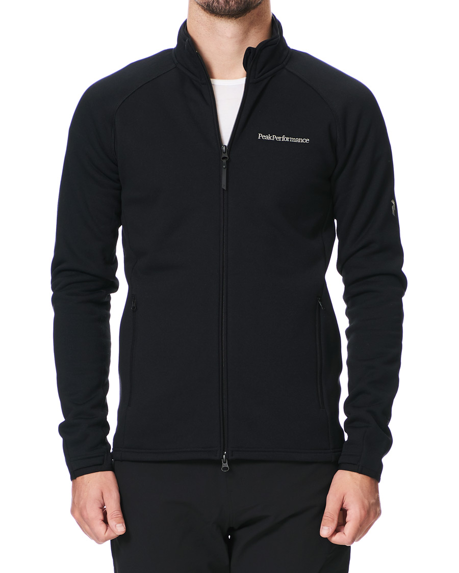 Homme | Pulls Et Tricots | Peak Performance | Chill Full Zip Jacket Black