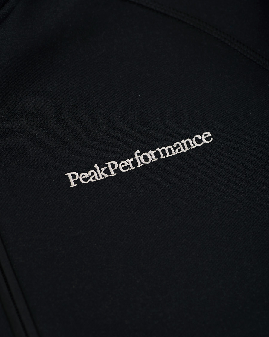 Homme | Pulls Et Tricots | Peak Performance | Chill Full Zip Jacket Black