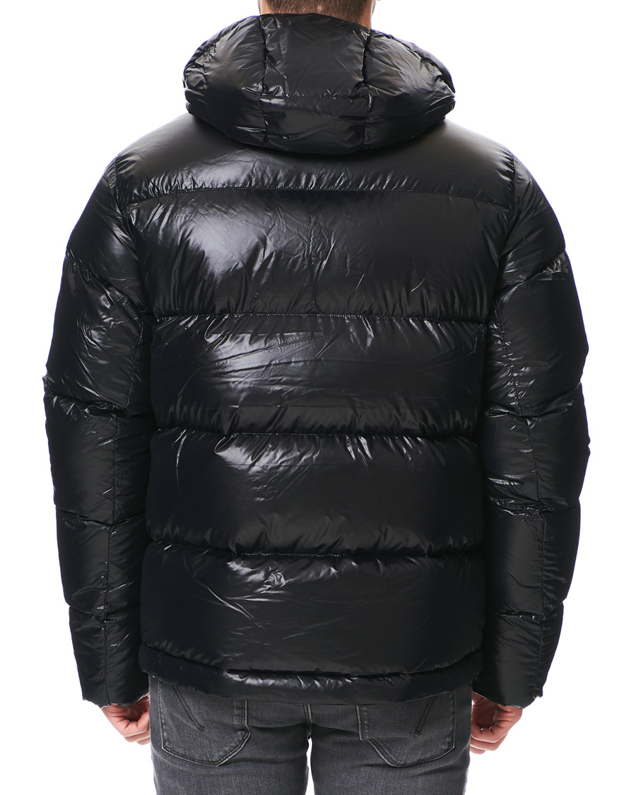 Heren | Jassen | Peak Performance | Rivel Vernis Down High Gloss Hodded Jacket Black