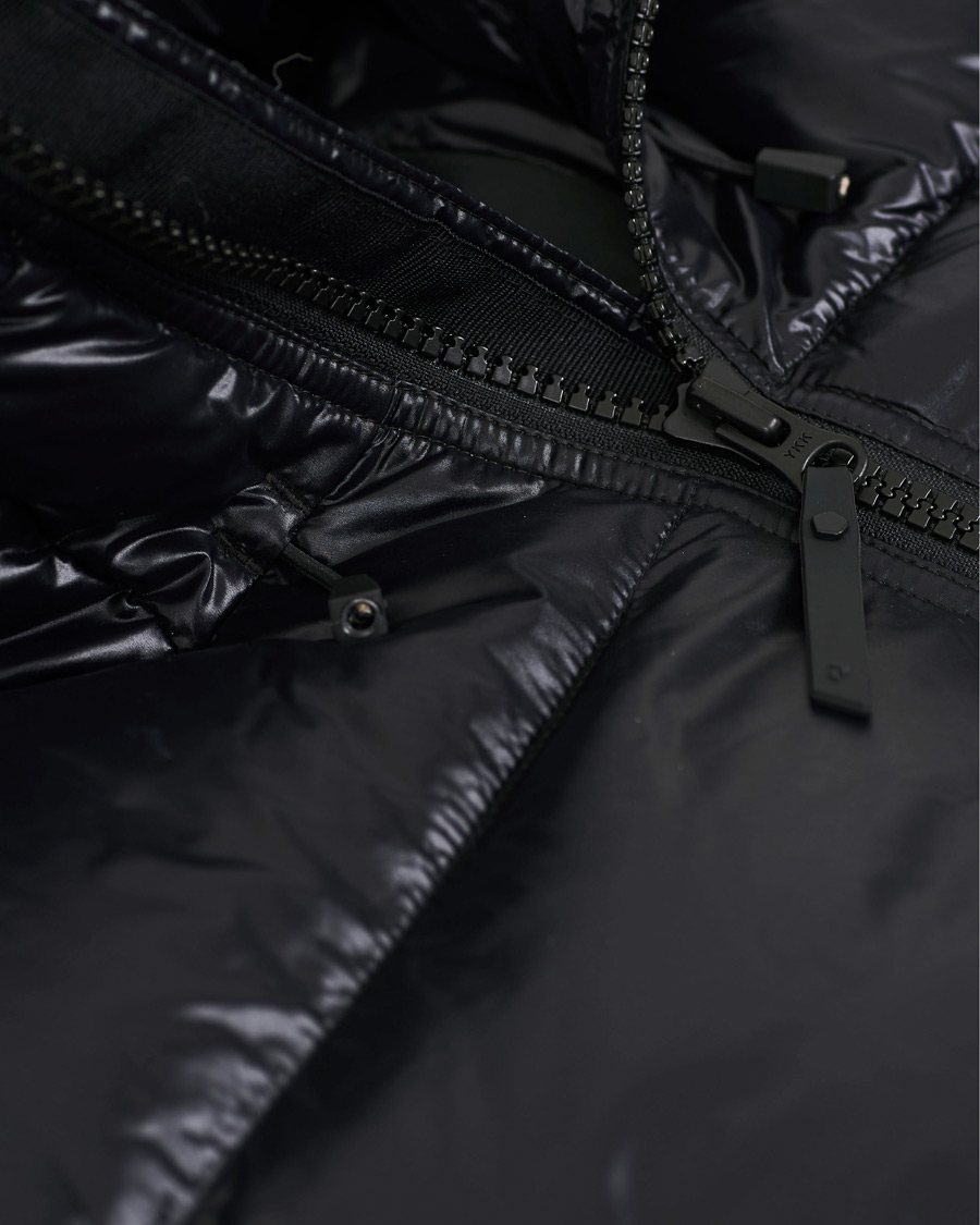 Heren | Jassen | Peak Performance | Rivel Vernis Down High Gloss Hodded Jacket Black