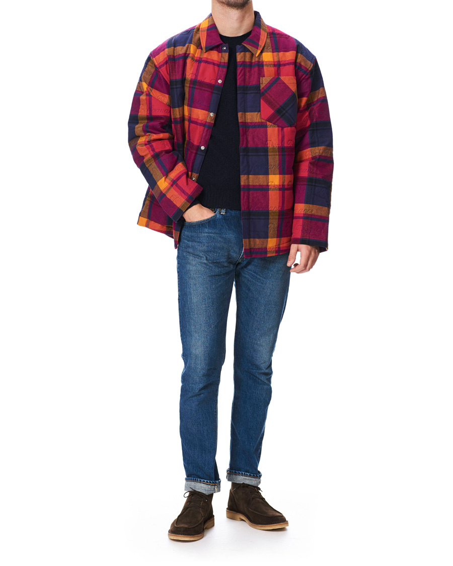 Heren | Overhemden | Peak Performance | Ben Gorham Flannel Liner Overshirt Power Pink