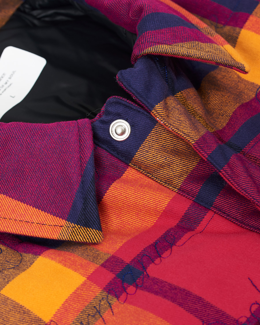 Heren | Overhemden | Peak Performance | Ben Gorham Flannel Liner Overshirt Power Pink